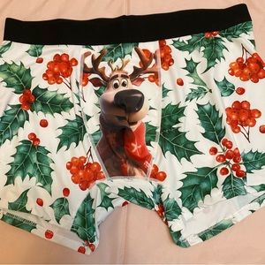 Six Pair Men’s Christmas Boxer Shorts Size Extra Large NIP